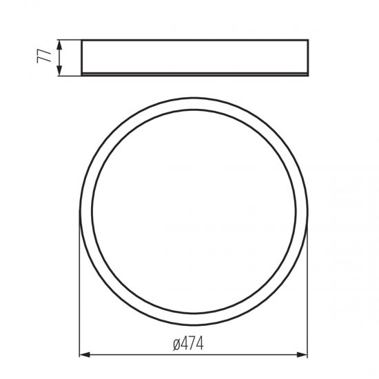 Плафон JASMIN 470-WE 3хE27 max 3х40W IP20 венге Kanlux