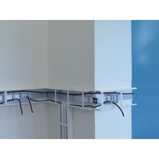PVC кабелен канал Кopos EKE 60x60 HD IP40 2м бял