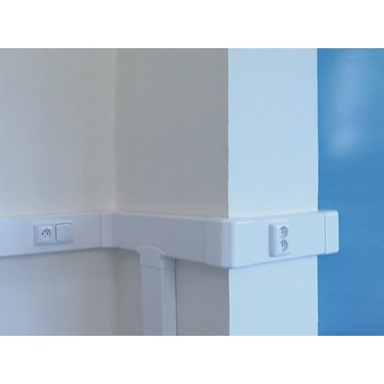 PVC кабелен канал Кopos EKE 60x60 HD IP40 2м бял