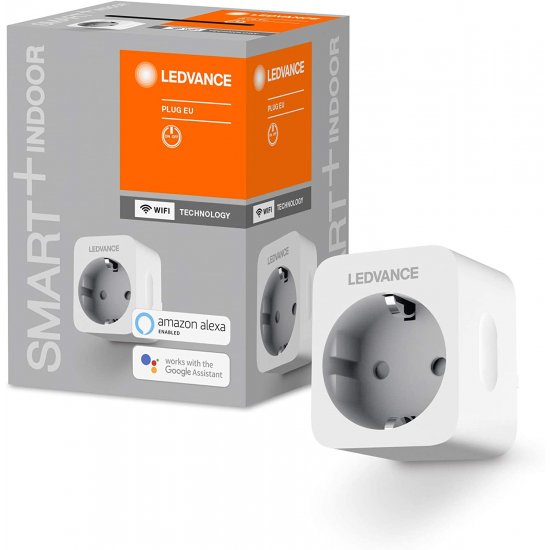 Контакт преходник LEDVANCE smart Wi-Fi 10A max 2300W бял