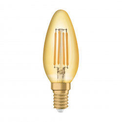 LED крушка FILAMENT VINTAGE 1906 CLAS C35 E14 4W 2400K 410Lm OSRAM