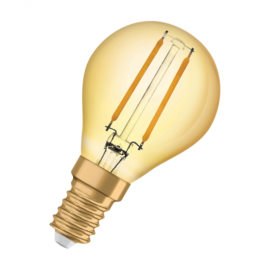 LED крушка FILAMENT VINTAGE 1906 CLAS P35 E14 4W 2400K 410Lm OSRAM