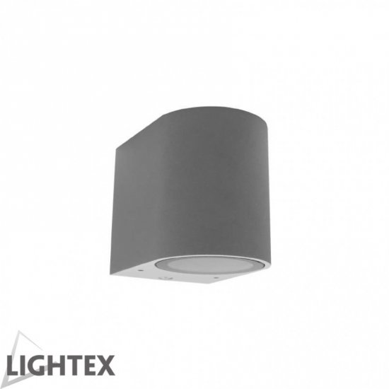 Фасаден осветител TUBO IP54 1xGU10 max LED 1x5W мат сребро