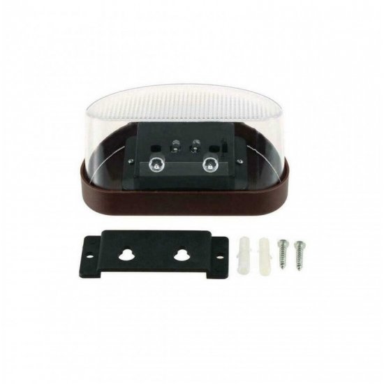 LED соларен аплик комплект 4бр. 0.14W 6500K 3Lm IP44