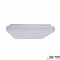LED плафон влагозащитен IP54 ZIZU II 24W 4000K 1920Lm 28x28см