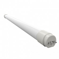 LED тръба Т8 18W 4000K 120см стъклена едностранно захранване 100Lm/W