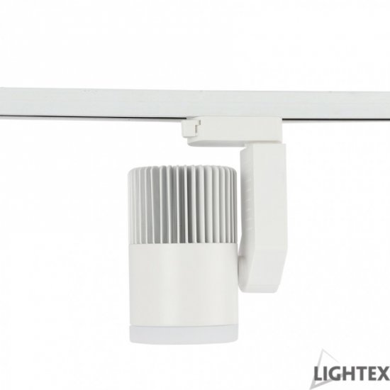 LED релсов прожектор корпус 25W 3-white 3000/4000/6500K димируем бял