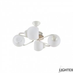 Полилей ZARA 4xE27 max 4x10W LED бял
