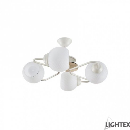 Полилей ZARA 4xE27 max 4x10W LED бял