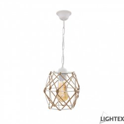 Пендел ERIKA 1xE27 max 10W LED бял