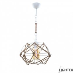 Пендел LUSI 1xE27 max 10W LED бял