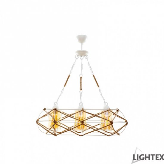 Полилей LUSI 3xE27 max 3x10W LED бял