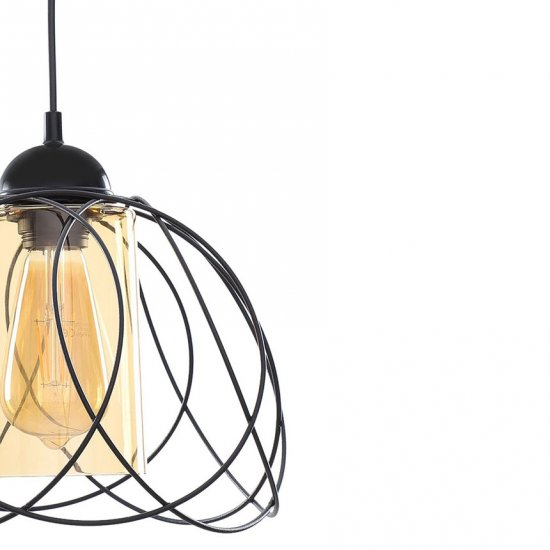Пендел LEA 1xE27 max 10W LED черен