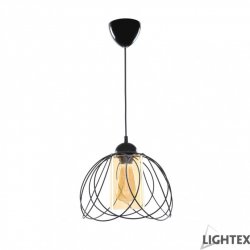 Пендел LEA 1xE27 max 10W LED черен