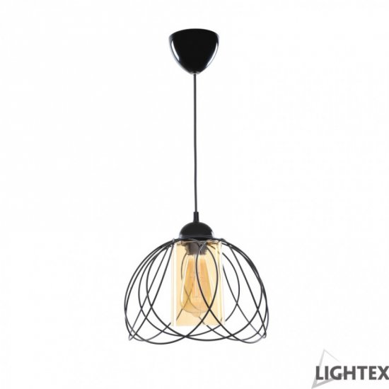 Пендел LEA 1xE27 max 10W LED черен