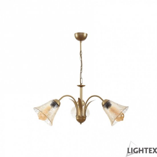 Полилей DIANA 3xE27 max 3x10W LED бронз