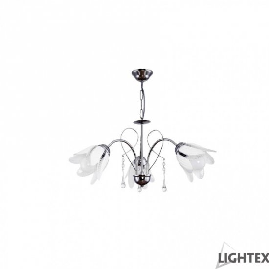Полилей VIANA 3xE27 max 3x10W LED хром