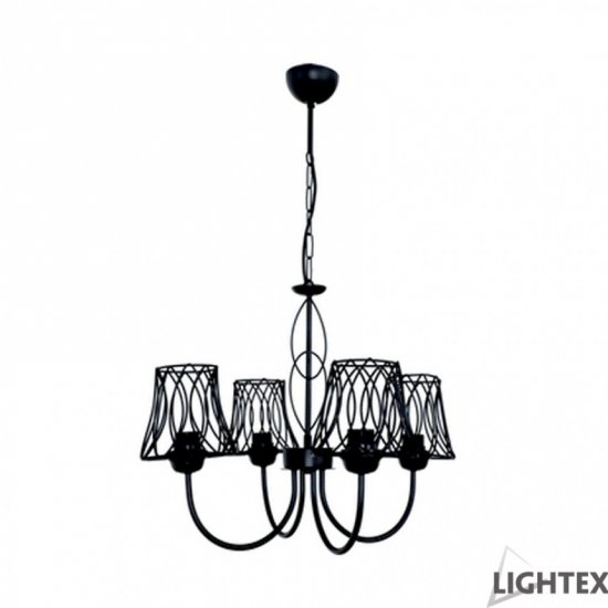 Полилей BEATRICE 4xE27 max 4x10W LED черен