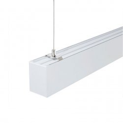 LED осветително тяло висящо с проволки SINGLE II 48W 4000K IP20 120см бяло