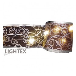 LED декорация гирлянд IP44 50LED 1.7W 5м топло бяло 220V