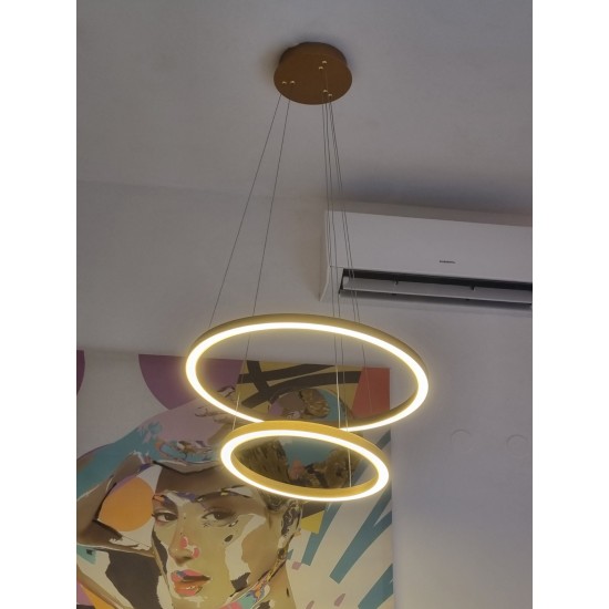 LED полилей TEA 60W 2700K 4200Lm златист