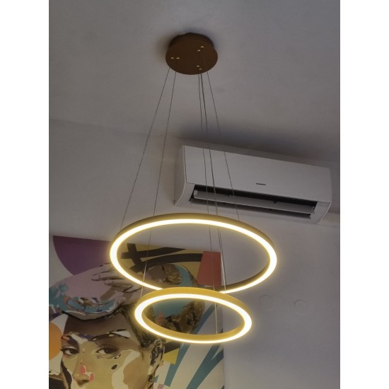 LED полилей TEA 60W 2700K 4200Lm златист