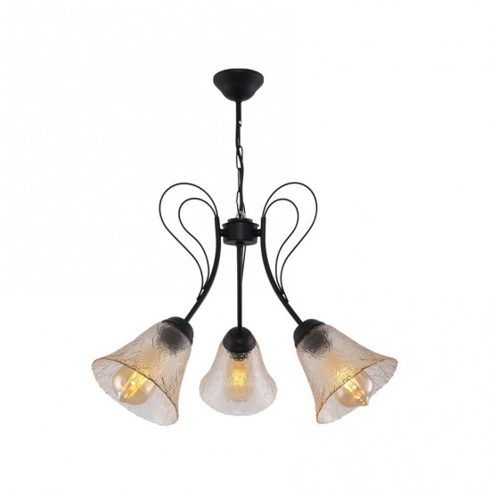 Полилей ANITA 3xE27 max 3x10W LED черен