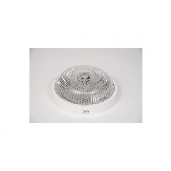Плафон влагозащитен LENA VEGA IP44 E27 max 100W бял
