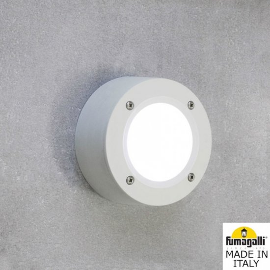 Фасаден осветител EXTRALETI 100 ROUND ST GX53 LED 3W 3-white 350Lm IP66 сив Fumagalli