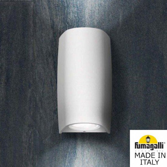 Фасаден осветител MARTA 90 2L GU10 LED 7W 3-white 700Lm IP55 бял Fumagalli