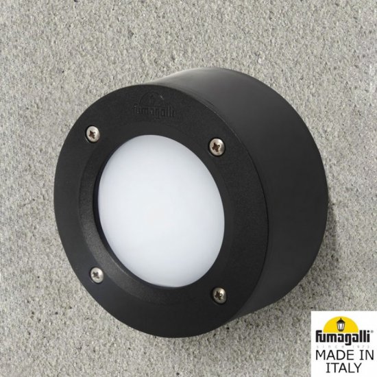 LED фасаден осветител EXTRALETI 100 ROUND ST 3W GX53 3-white 350Lm IP66 сив Fumagalli