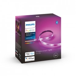 LED smart лента HUE V4 Wi-Fi Philips комплект + захранване 20W 3-white + RGB 1600Lm 2м димируема