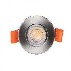 LED луна тип "звездно небе" подвижна 4W 3000K 300Lm кръгла хром