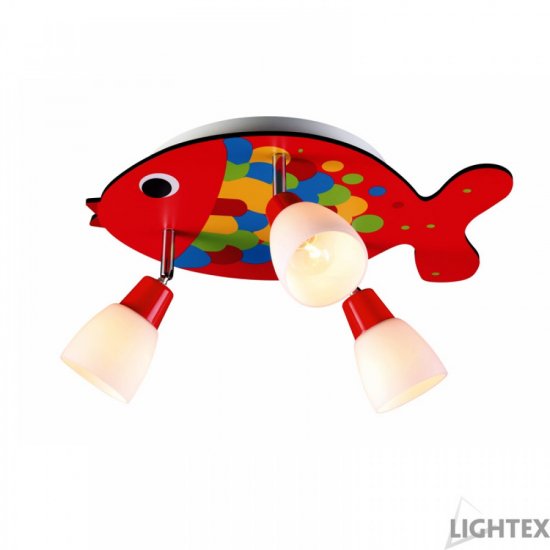 Спот FISH 3xE14  max 3x7W