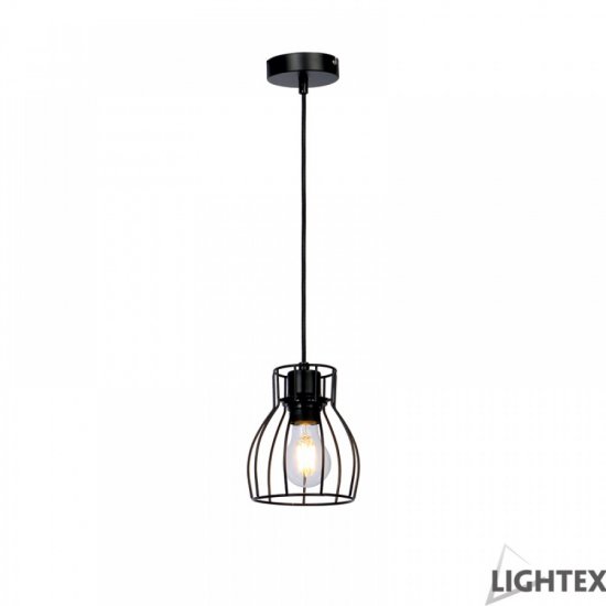 Пендел BERTA 1xE27 max 10W черен