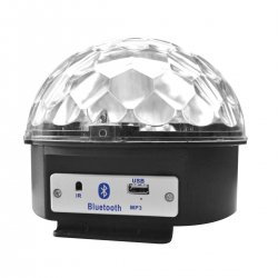 LЕD светеща музикална топка 6W RGB, Bluetooth, USB 220V 