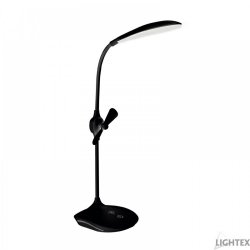 LED настолна лампа с вентилатор димируема 1.5W 5V DC 6000K 110Lm черна
