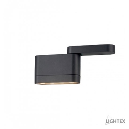 LED фасаден осветител NANT 9W 4000К 680Lm IP54 мат черно