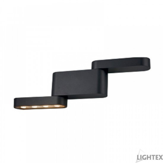 LED фасаден осветител NANT 9W 4000К 680Lm IP54 мат черно