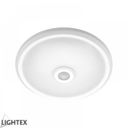 LED плафон със сензор за движение 360° и авариен блок 12W 4000K 850Lm IP20 ф29см 