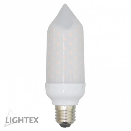 LED крушка B50 E27 5W 1800К 110Lm жълт пламък