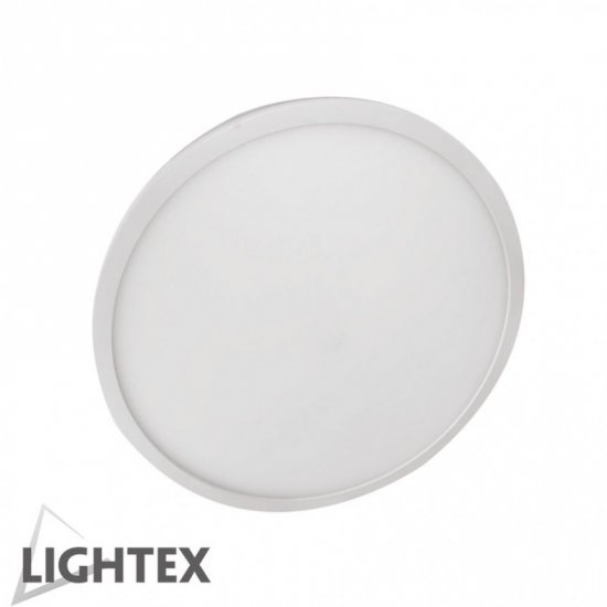 LED луна влагозащитена IP40 20W 4000K 1550Lm кръгла бяла регулируема