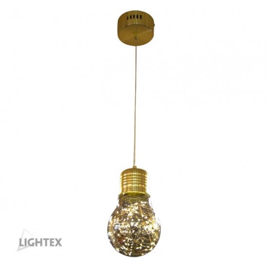 LED полилей BULB II 5+2.7W 3000K 540Lm златисто