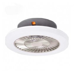 LED плафон вентилатор 36W  3-white 3240Lm ф60см IP20 димируем +  дистанционно управление