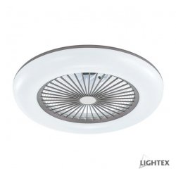 LED плафон вентилатор 67W+33W 3-white с APP + Bluetooth ф60см бял