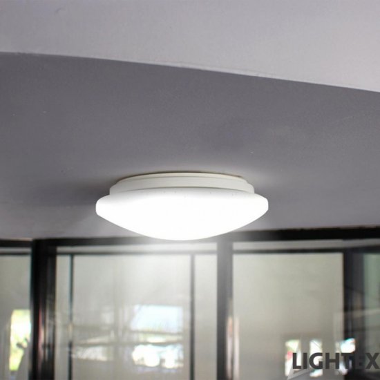 LED плафон SANI 12W 4000K 800Lm IP44 ф27см