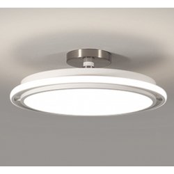 LED плафон GINA 48W 3000+5000K 4500Lm IP20 ф45см с дистанционно управление бяло + хром