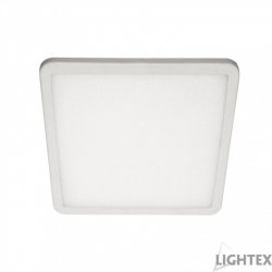 LED луна влагозащитена IP40 20W 4000K 1550Lm квадратна бяла регулируема