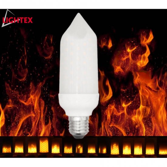 LED крушка B50 E27 5W 1800К 110Lm жълт пламък