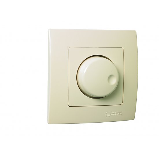 Ключ регулатор (димер) 60-1000W серия LILLIUM NATURAL KARE крем